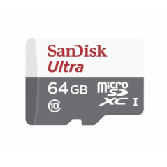 SDSQUNR-064G-GN3MA SanDisk ULTRA Micro SDXC 64GB 100MB/s Class 10 UHS-I + Adaptér