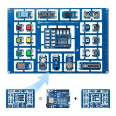 26-in-1 Learning Kit for Arduino UNO R4 with 26 lessons, Support WiFi and BLE (ER-SEA00904D)