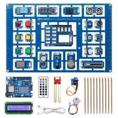 26-in-1 Learning Kit for Arduino UNO R4 with 26 lessons, Support WiFi and BLE (ER-SEA00904D)