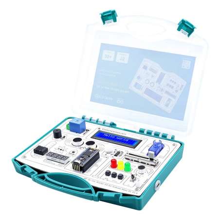 All-in-one Starter Kit for Arduino NANO R4 with 20 lessons and 16 modules (ER-SEA01004D)