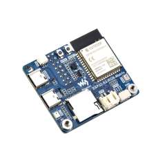 ESP32-S3 RGB Matrix Driver Board, Dual Microphones Array,  2.4GHz Wi-Fi+BT5 (BLE), Supports AI Voice (WS-34422)