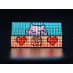 RGB Full-color LED Matrix Panel, 4mm Pitch, 80×40 Pixels, Adjustable Brightness (WS-34431)