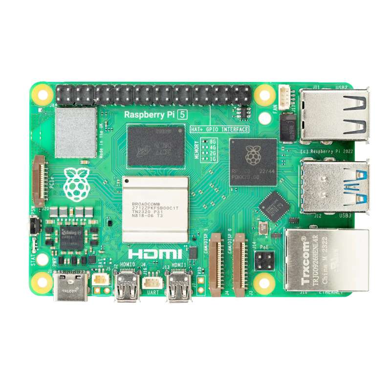Raspberry Pi5  1GB (SC2162) Single Board Computer, 4x2.4 GHz, 1GB RAM