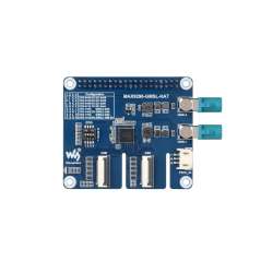 2-Ch GMSL Camera HAT, Equipped With MAX9296A Deserializer, High-Speed And Low-Latency Serial Transmission (WS-34504)