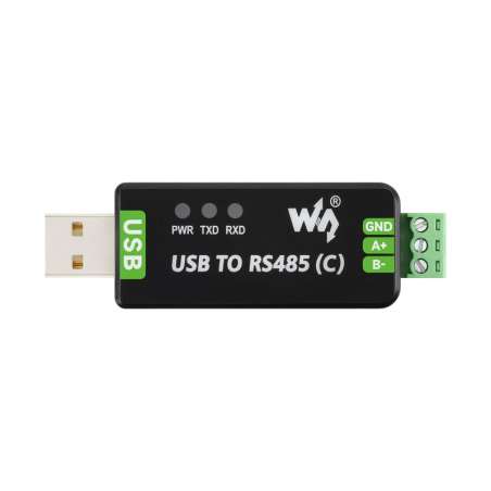 USB To RS485 (C) Industrial Grade Isolated Bidirectional Converter, FT232RNL Isol.Transceiver TVS Up 1.2km RS485 (WS-34620)
