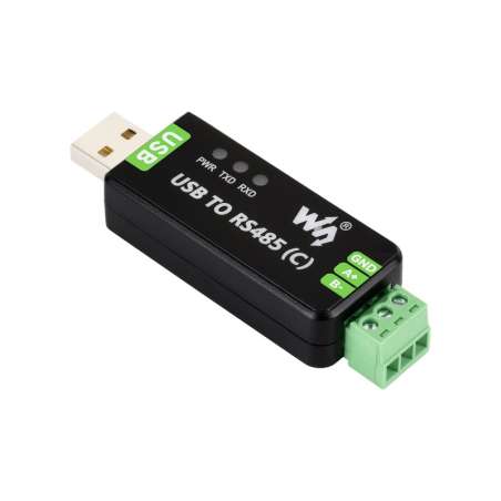 USB To RS485 (C) Industrial Grade Isolated Bidirectional Converter, FT232RNL Isol.Transceiver TVS Up 1.2km RS485 (WS-34620)