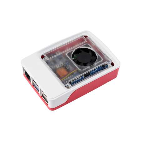 PoE / PoE+ HAT (J) For Raspberry Pi 5 / CM 5, 5V / 5A Output, Performance, Isolated Switched-mode Power Supply (WS-34612)