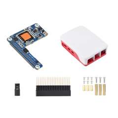 PoE / PoE+ HAT (J) For Raspberry Pi 5 / CM 5, 5V / 5A Output, Performance, Isolated Switched-mode Power Supply (WS-34612)