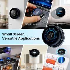 CrowPanel 1.46inch-HMI ESP32 Rotary Display 360x360 IPS Round Touch Knob Screen (ER-DHR55146D)