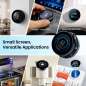 CrowPanel 1.46inch-HMI ESP32 Rotary Display 360x360 IPS Round Touch Knob Screen (ER-DHR55146D)
