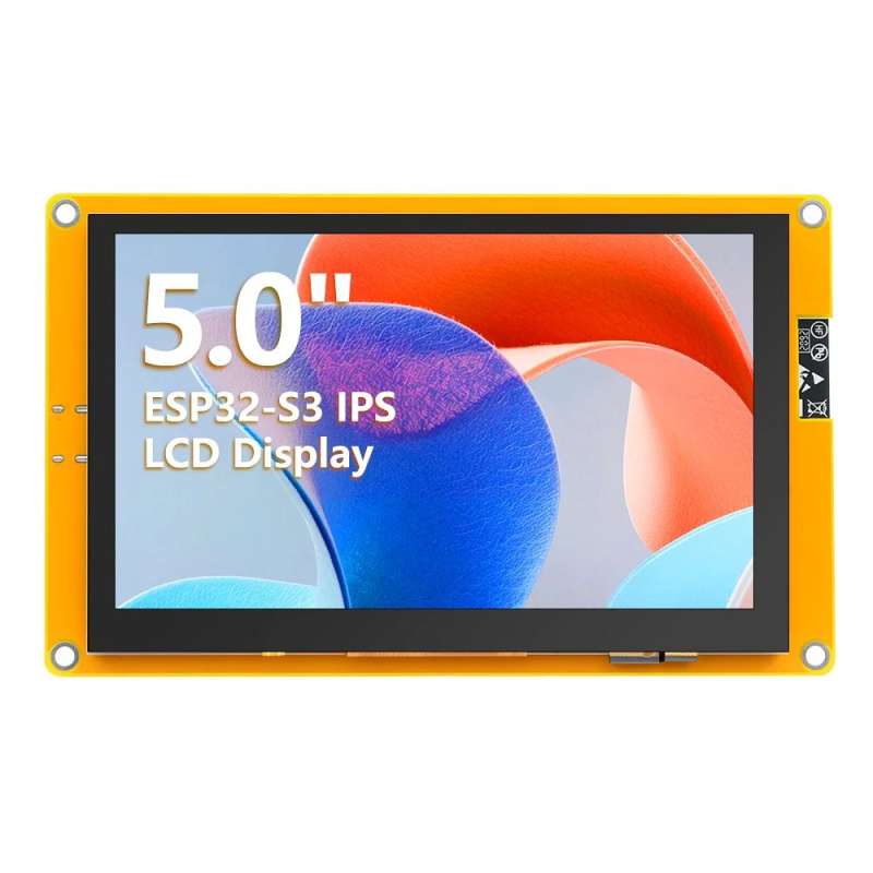 5” ESP32-S3 IPS Display, 800×480 Capacitive Touchscreen, Supports WiFi/Bluetooth, With Speaker Interface (ER-DLE06050B) 5” ESP32-S3 IPS Display, 800×480 Capacitive Touchscreen, Supports WiFi/Bluetooth, With Speaker Interface (ER-DLE06050B)