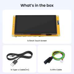 5” ESP32-S3 IPS Display, 800×480 Capacitive Touchscreen, Supports WiFi/Bluetooth, With Speaker Interface (ER-DLE06050B)