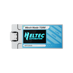 Heltec Mesh Node T096, nRF52840 +GPS+LoRa Node, Meshtastic, MeshCore and LoRaWAN Compatible , 863~870MHz