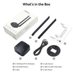 ThinkNode M7 Wireless Communication Gateway for Meshtastic, Support PoE, ESP32-S3 and LR1110 (ER-LMM15507D)