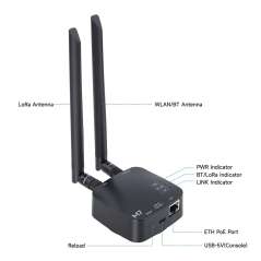 ThinkNode M7 Wireless Communication Gateway for Meshtastic, Support PoE, ESP32-S3 and LR1110 (ER-LMM15507D)
