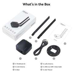 ThinkNode G4 Wi-Fi HaLow Gateway Support Wi-Fi/Wi-Fi HaLow/Ethernet Connections | Supports AP/STA/Mesh, etc (ER-LGW14904D)