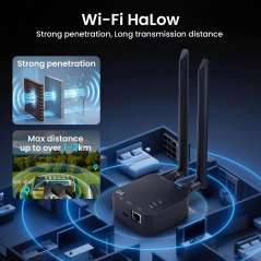 ThinkNode G4 Wi-Fi HaLow Gateway Support Wi-Fi/Wi-Fi HaLow/Ethernet Connections | Supports AP/STA/Mesh, etc (ER-LGW14904D)
