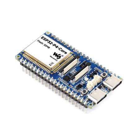 ESP32-P4-Core High-performance Dev.Board ESP32-P4, RISC-V 32-bit Dual/Single-core Processors, USB OTG 2.0 HS (WS-34680)