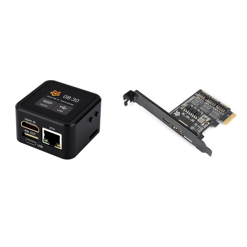 Luckfox PicoKVM Lightweight IP KVM Remote Management ,1920×1080@60fps HDMI Video Input And HID Output (WS-34822) eMMC 0GB Luckfox PicoKVM Lightweight IP KVM Remote Management ,1920×1080@60fps HDMI Video Input And HID Output (WS-34822) eMMC 0GB
