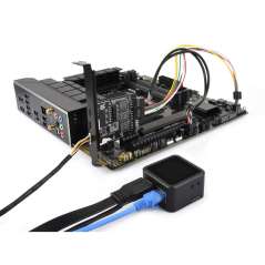 Luckfox PicoKVM Lightweight IP KVM Remote Management ,1920×1080@60fps HDMI Video Input And HID Output (WS-34822) eMMC 0GB