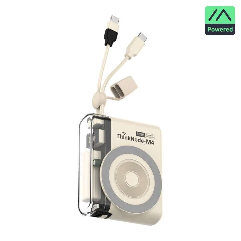 ThinkNode M4 Power Bank - LoRa Device with Meshtastic Function Powered By nRF52840 (ER-LMM14004D1) ThinkNode M4 Power Bank - LoRa Device with Meshtastic Function Powered By nRF52840 (ER-LMM14004D1)