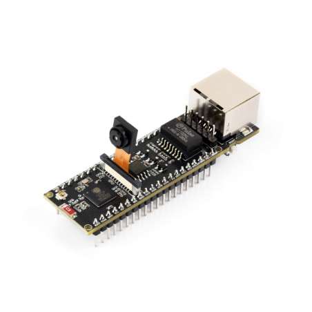 ESP32-S3 ETH Dev.Board, 10/100Mbps RJ45 Ethernet, WiFi/BT, 240MHz Dual Core, ESP32 Ethernet (WS-34883)+ OV5640 camera