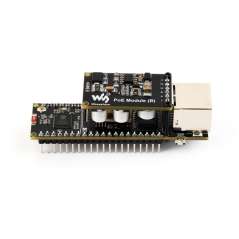 ESP32-S3 ETH Dev.Board, 10/100Mbps RJ45 Ethernet, WiFi/BT, 240MHz Dual Core, ESP32 Ethernet (WS-34884) + PoE module