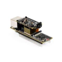 ESP32-S3 ETH Dev.Board, 10/100Mbps RJ45 Ethernet, WiFi/BT, 240MHz Dual Core, ESP32 Ethernet (WS-34885) +PoE+OV5640 camera