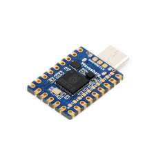 RP2350-Zero-CM Mini Dev.Board USB-C Male Port, Castellated Module, 12x Programmable I/O (PIO) State Machines (WS-34959)