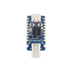 RP2350-USB-C Microcontroller Development Board Based On Raspberry Pi RP2350A, Dual-Core & Dual-Architecture (WS-34953) male