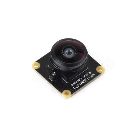 IMX378-190 12.3MP Fisheye Lens Camera Type B, 190° FOV, Rolling Shutter, Raspberry Pi  (WS-34709)