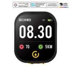 CrowPanel 2.01inch-HMI ESP32 Watch Display 240x296 IPS Touch Screen Microphone Voice Control (ER-DHB56201D)