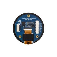 1.85inch Touch LCD Display Module, 360×360 262K Color, QSPI,I2C ST77916 Driver Chip CST816S Touch (WS-35079)