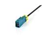 Fakra Z-Coded Dual Female Waterproof Coaxial Cable, RG174, 5m, Compatible With GMSL1/2 Cameras (WS-35208) Fakra Z-Coded Dual Female Waterproof Coaxial Cable, RG174, 5m, Compatible With GMSL1/2 Cameras (WS-35208)