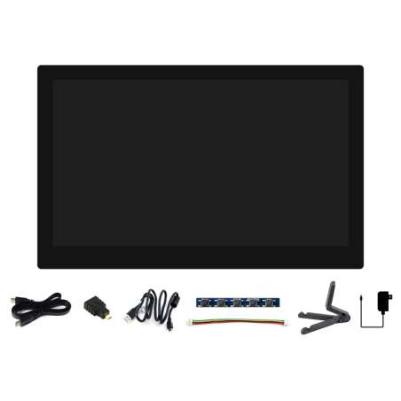 10.1inch QLED Quantum Dot Display Type B, 1280×720  G+G Toughened Glass, 10-Point Touch, IPS DDC/CI adjustment (WS-35310)