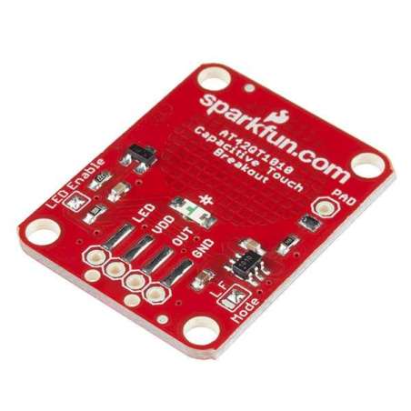 AT42QT1010 Capacitive Touch Breakout (Sparkfun SEN-12041)