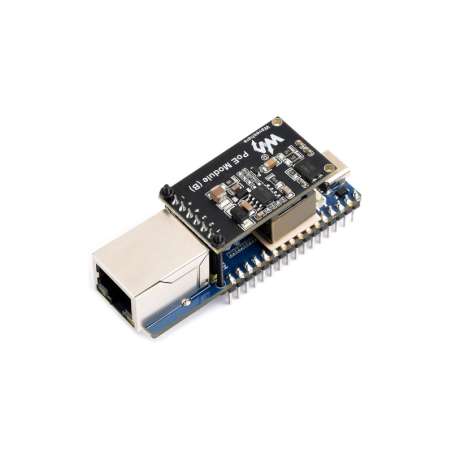 RP2350-POE-ETH Development Board, Dual-Core Dual-Architecture, W6300 Ethernet Controller, PoE (WS-35200)