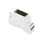 Industrial 1-Channel ESP32-S3 WiFi Relay Module, WiFi/BT/RS485 Isolation Protection Circuits, Rail-Mount Case (WS-35086)