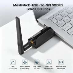 Meshstick USB-To-SPI SX1262 TCXO LoRa USB Stick USB Plug-and-Play Meshtastic/LoRa Mesh Node (ER-LMM15202D)