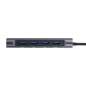USB-C 11-in-1 Hub, RJ45 100Mbps Ethernet, 4K High Definition HDMI, SD/TF, 100W PD Input, Aluminum Case, Plug&Play (WS-35204) USB-C 11-in-1 Hub, RJ45 100Mbps Ethernet, 4K High Definition HDMI, SD/TF, 100W PD Input, Aluminum Case, Plug&Play (WS-35204)