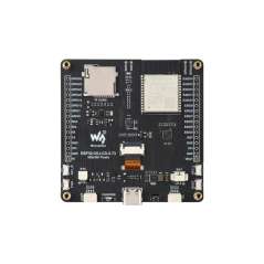 ESP32-C6 2.73inch LCD Display Dev. Board, 320×320 262K Color, Wi-Fi6/BT5, Zigbee/Thread Wireless (WS-35303) incl.Bat.