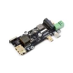 PCIe To M.2 Multifunctional Adapter (E) For Raspberry Pi 5, 4K Output, PoE PCIe To M.2 Interface NVMe SSD (WS-35344)