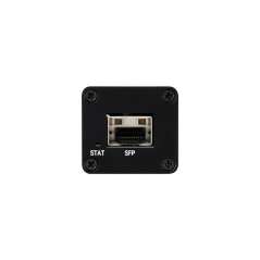 Gigabit Auto-negotiation SFP Fiber-to-Ethernet Converter, RTL8213B 1.25Gbps Optical Transceiver, Indicators (WS-35307) PoE