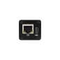 Gigabit Auto-negotiation SFP Fiber-to-Ethernet Converter, RTL8213B 1.25Gbps Optical Transceiver, Indicators (WS-35307) PoE