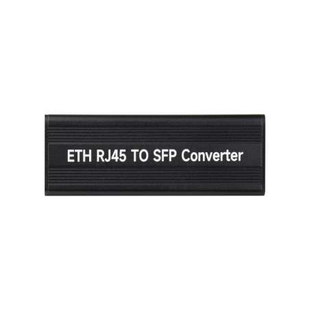 Gigabit Auto-negotiation SFP Fiber-to-Ethernet Converter, RTL8213B 1.25Gbps Optical Transceiver, Indicators (WS-35308)