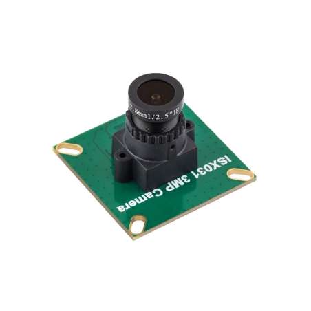 ISX031 3MP MIPI Camera Module, ISX031 Sensor, Built-in ISP, 123° Wide Angle, Fixed Focus, Raspberry Pi /Jetson (WS-35301)