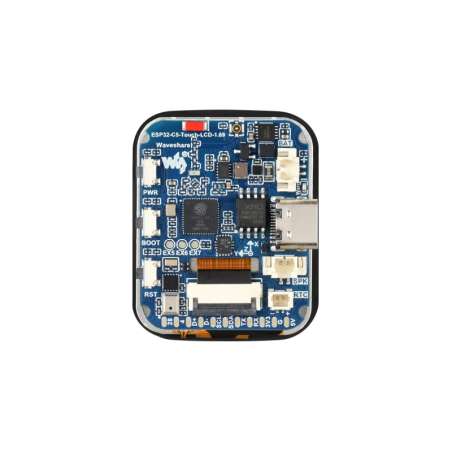 ESP32-C5 1.69inch Touch LCD Development Board, 240×280 WiFi6/BT 5 (LE) / Thread / Zigbee, AI Voice Interaction (WS-35471)