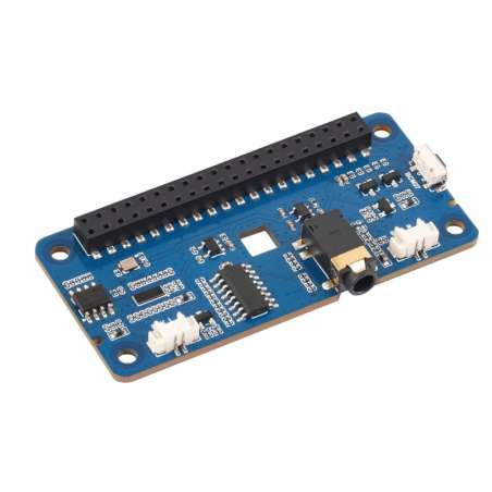 DA7212 I2S Audio HAT Type B For Raspberry Pi, Stereo Encoding/Decoding, Speaker EEPROM (WS-35338)