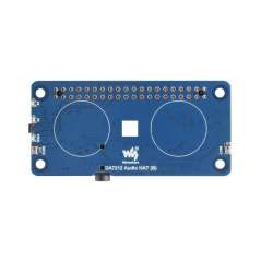 DA7212 I2S Audio HAT Type B For Raspberry Pi, Stereo Encoding/Decoding, Speaker EEPROM (WS-35338)