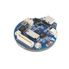 ESP32-C6 1.28inch LCD Display Dev.Board, 240×240, 65K color, 2.4GHz Wi-Fi 6 and Bluetooth 5 (WS-35450)